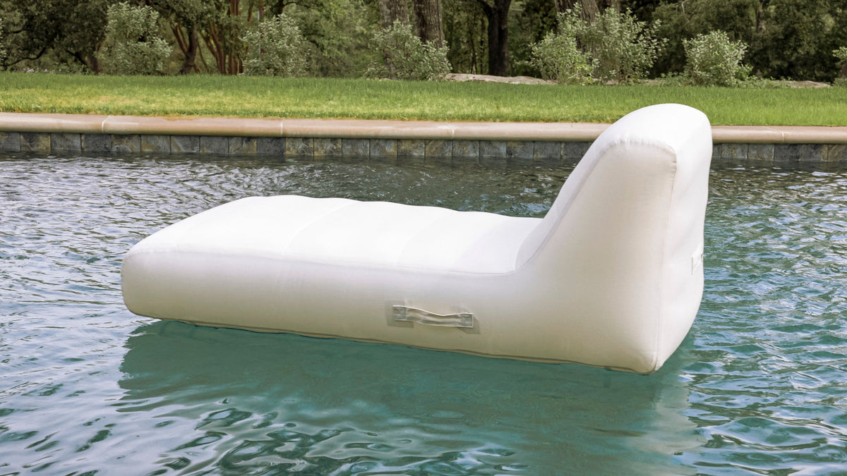 Pool Chaise | Ivory
