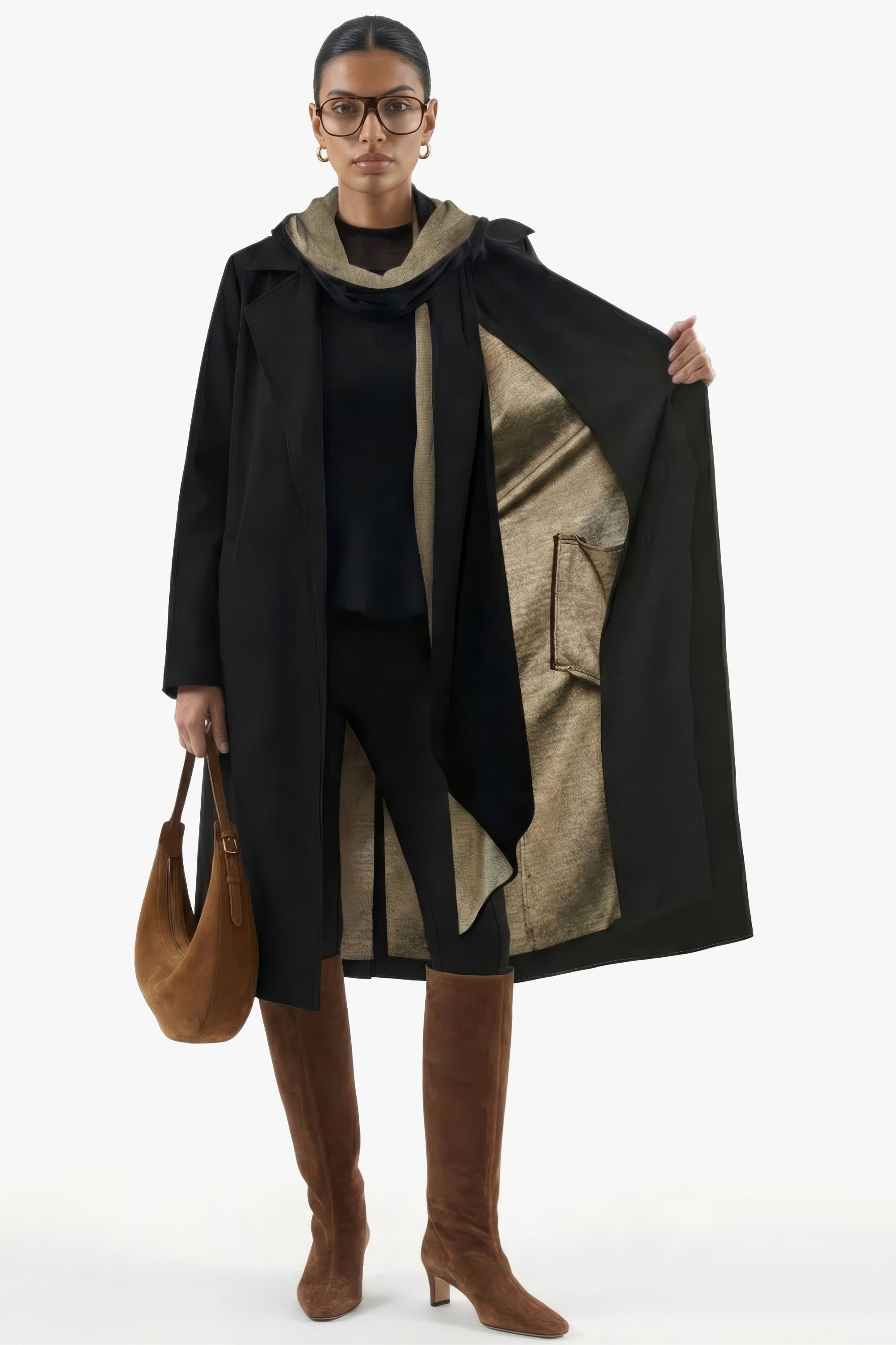 The Meridian Knit Trench