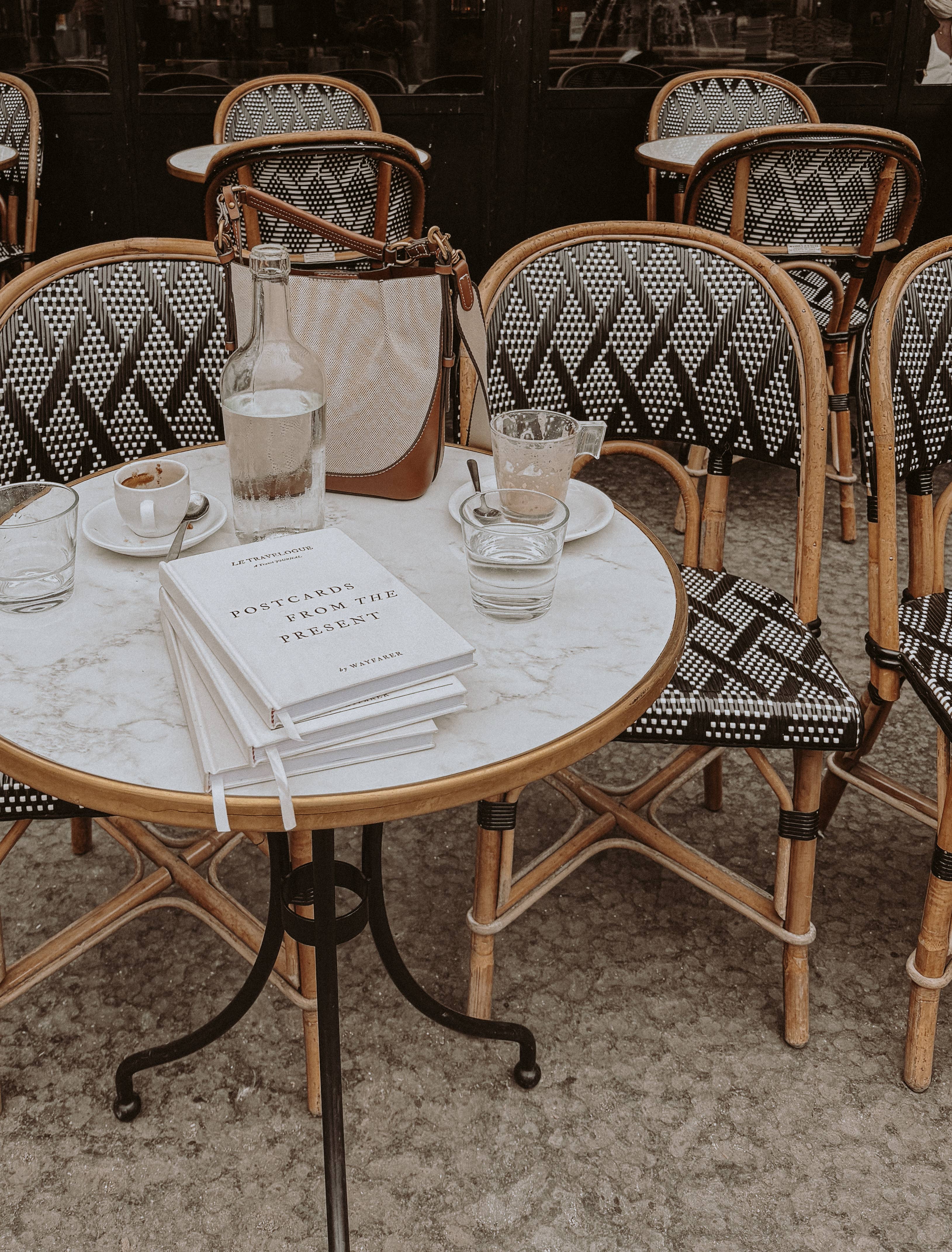 Postcards From The Present: Travel Journal | Linen Notebook