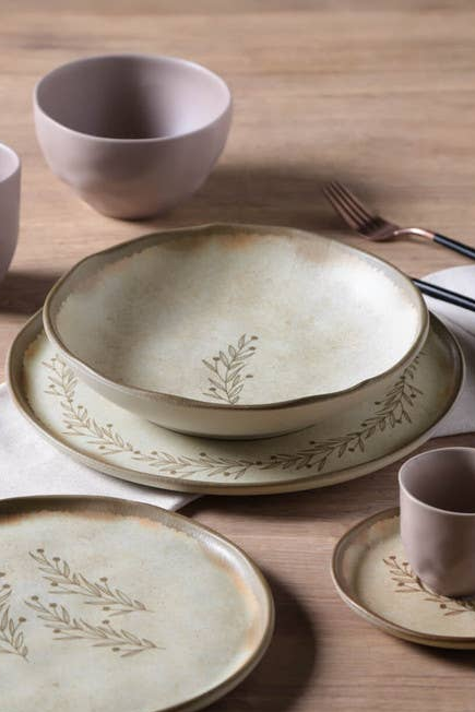 Bio Stoneware Nativa Salad Bowl, 28 Oz