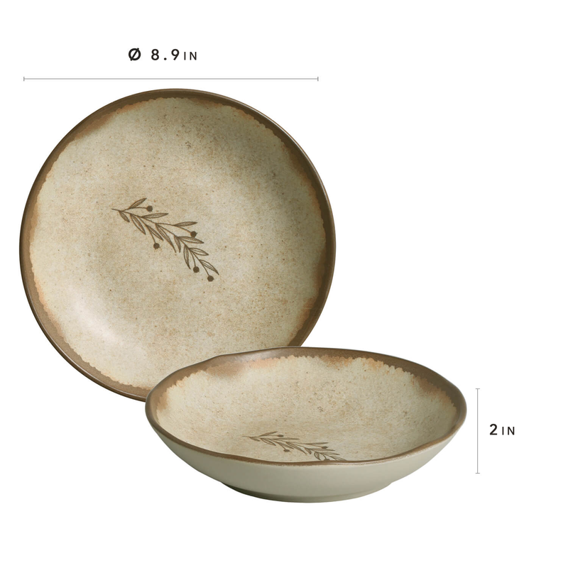 Bio Stoneware Nativa Salad Bowl, 28 Oz