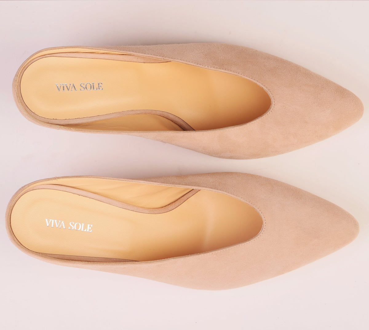 Étoile Wedge | Powder Suede Mule