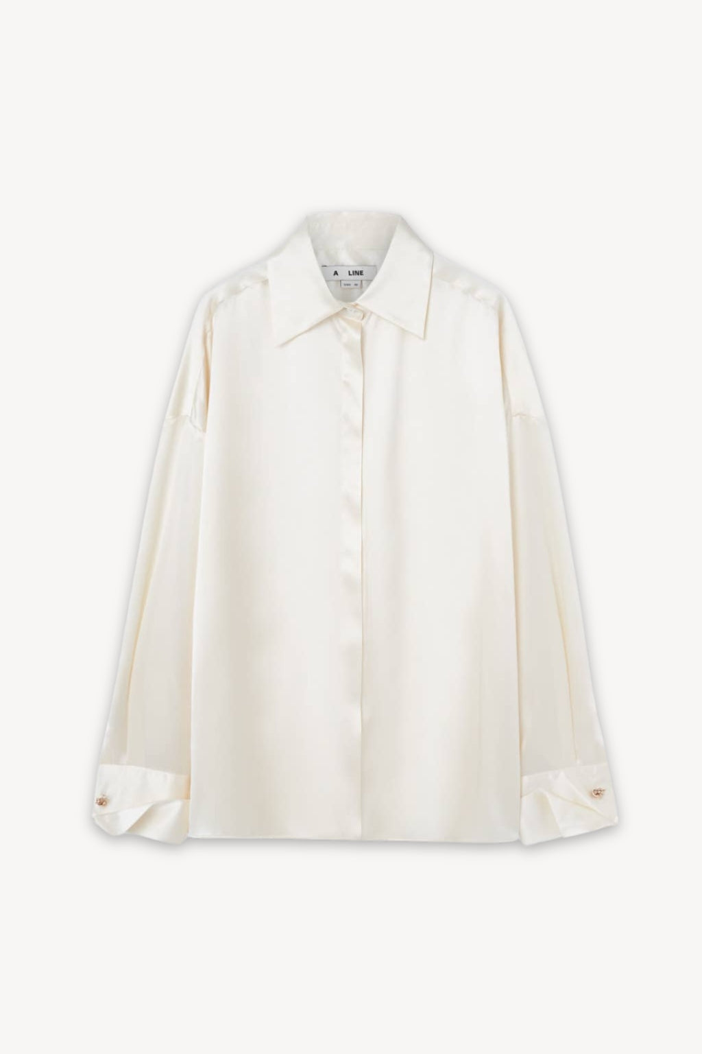 Ivory Silk Shirt