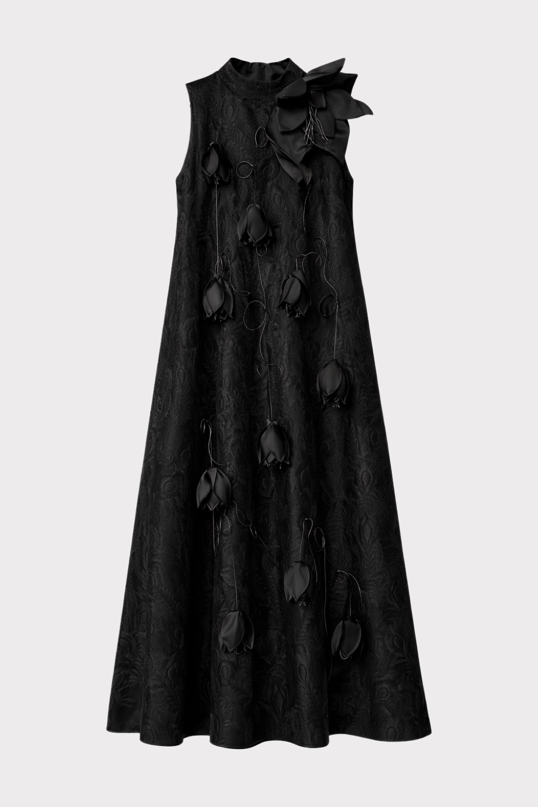 A-Line Flower Couture Gown