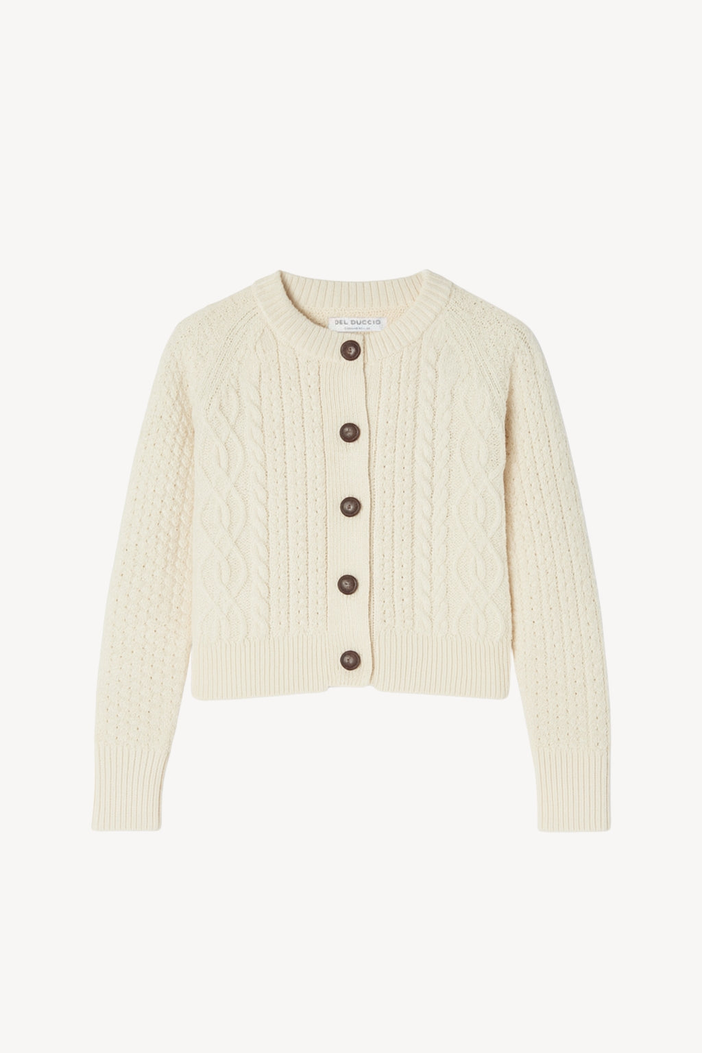 Cable Knit Crop Cardigan