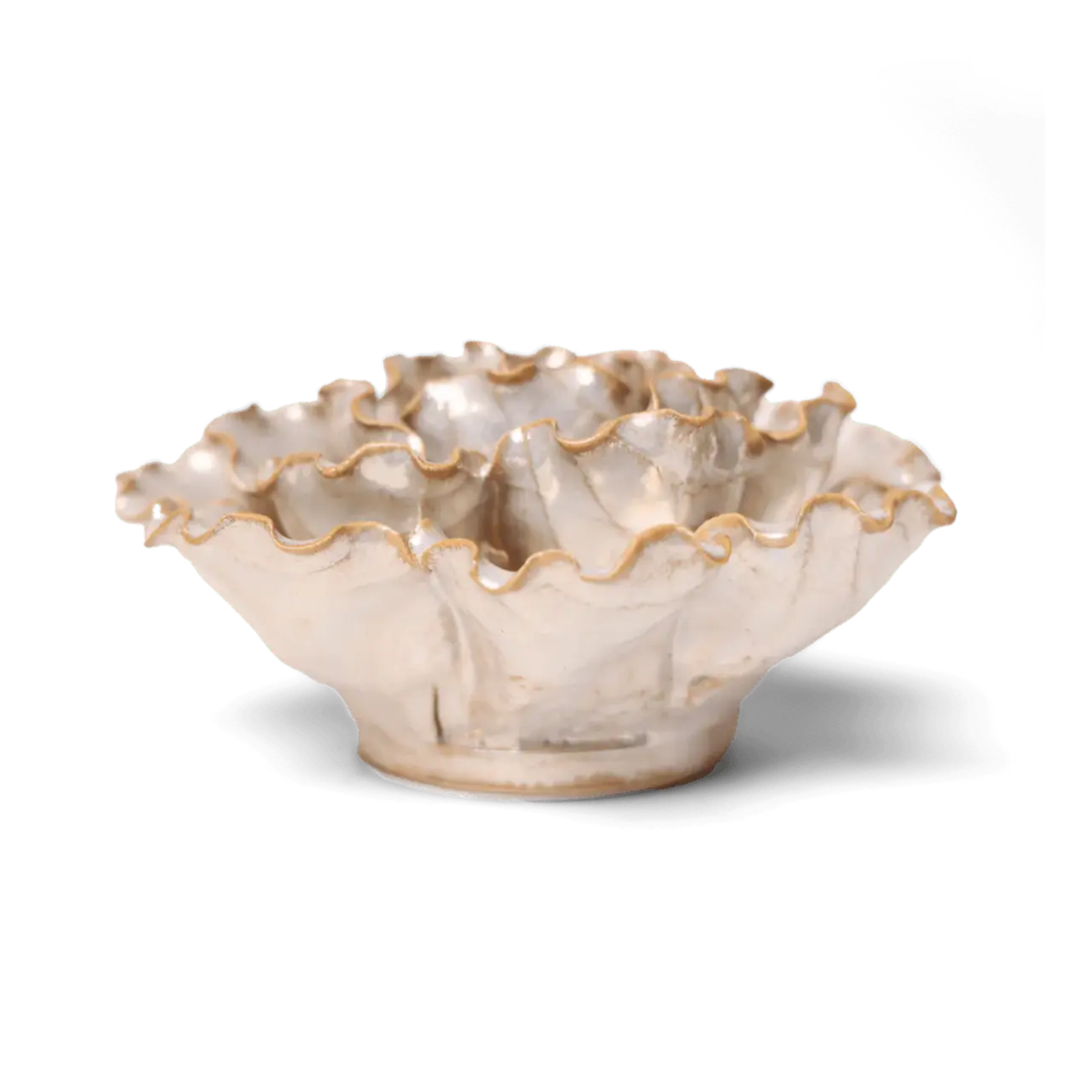 Ceramic Flower Wall Art | Sea Lettuce Pearl