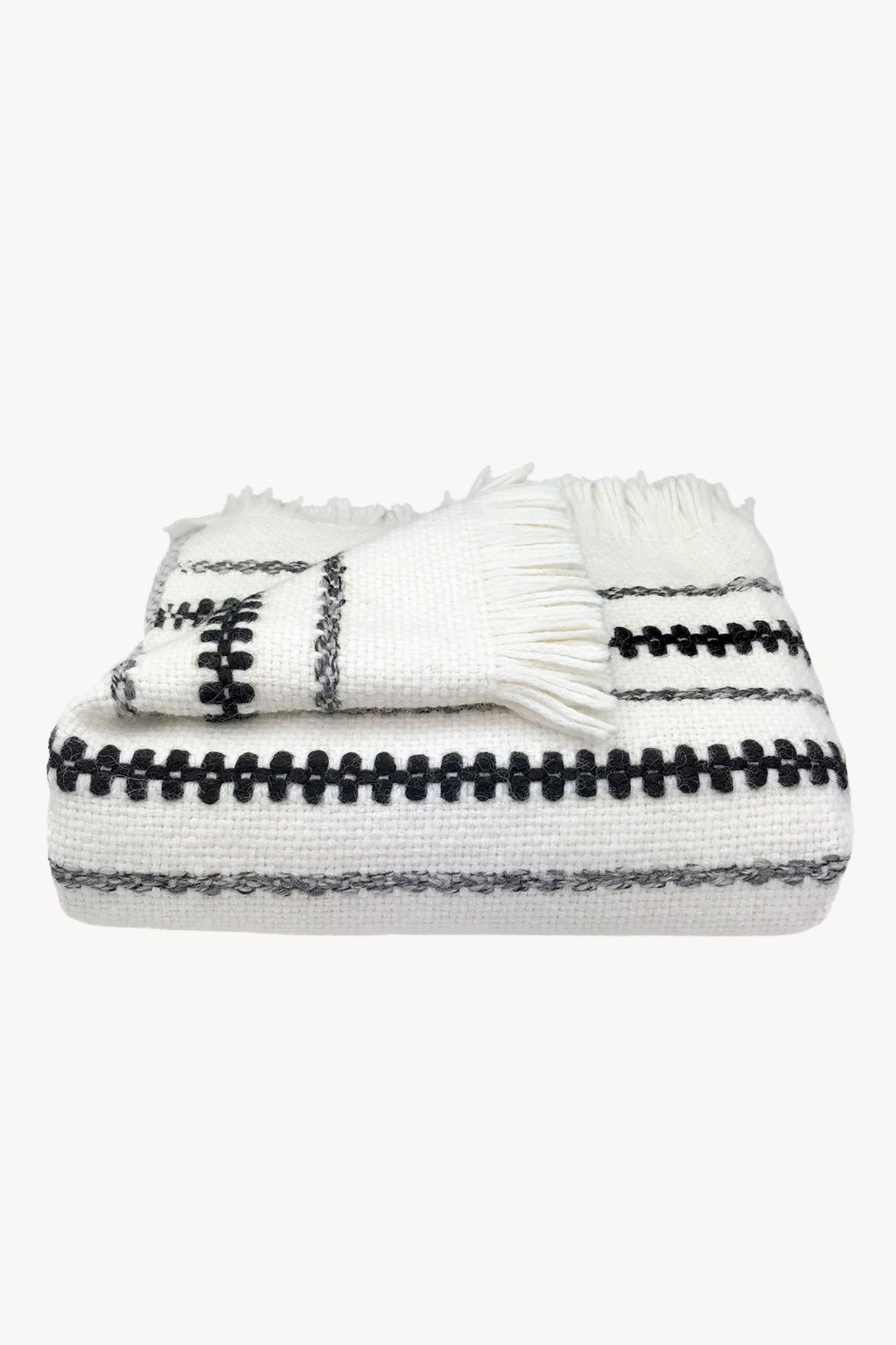Chunky Snow Cuzco Alpaca Throw