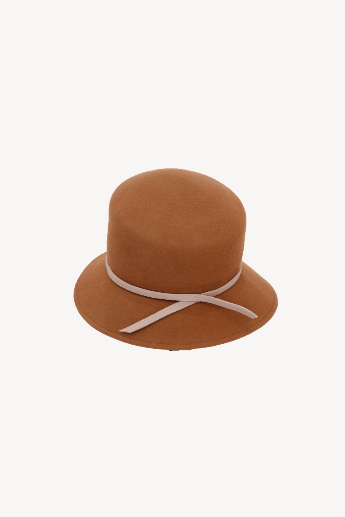 Cloche Brown Hat