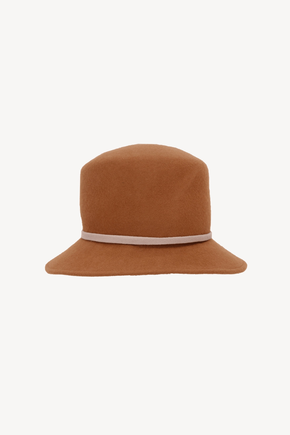 Cloche Brown Hat