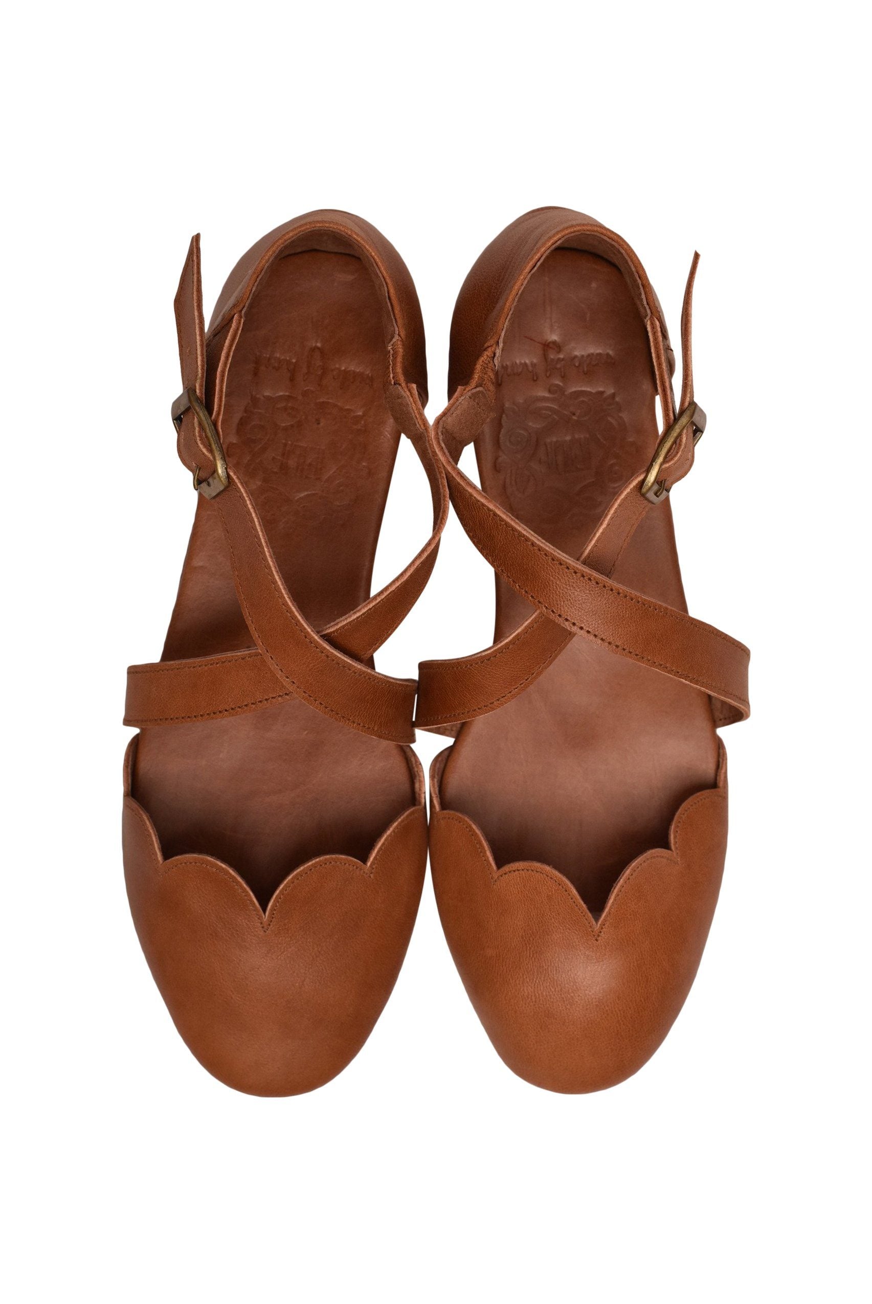 Mangrove Leather Flats-4