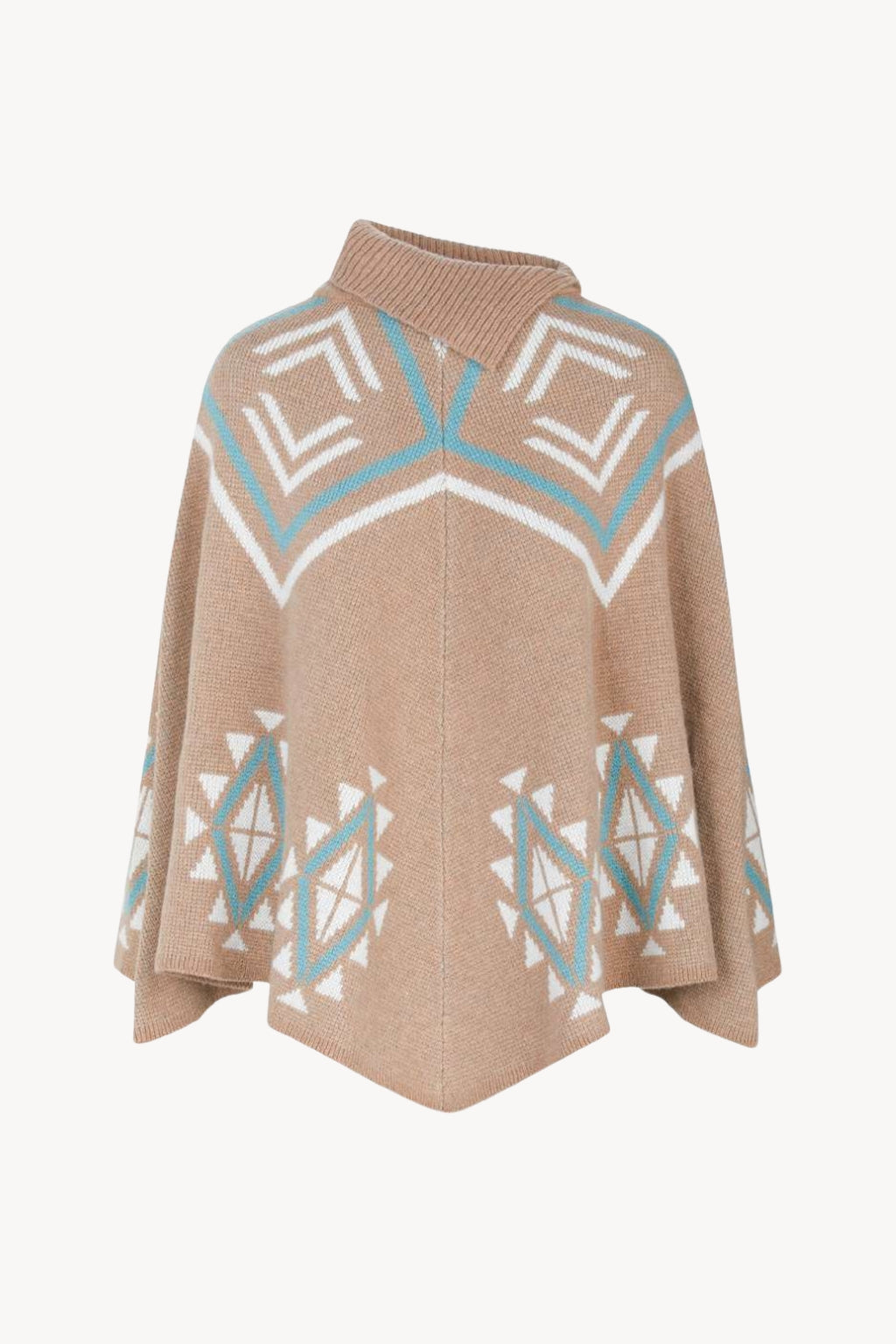 Jacquard Poncho