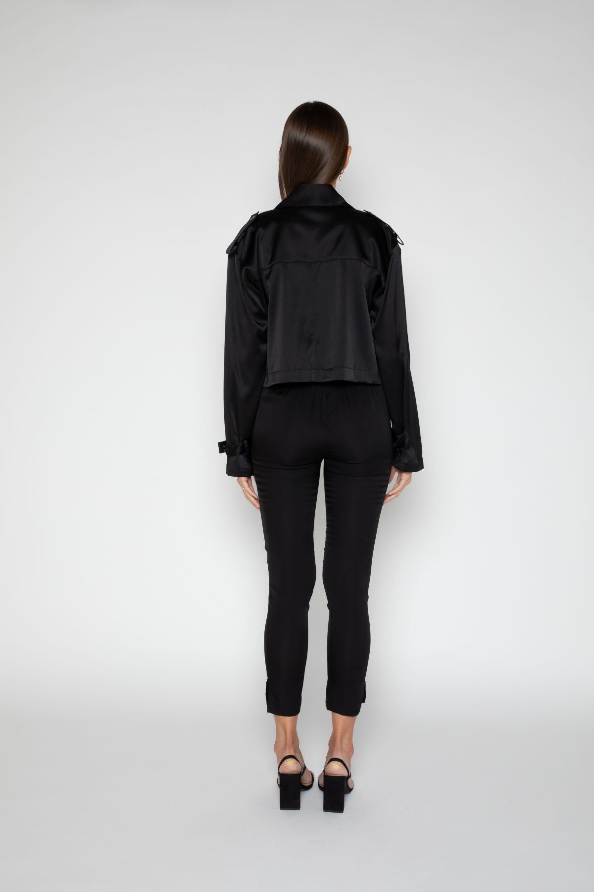 Kensington Trench Cropped