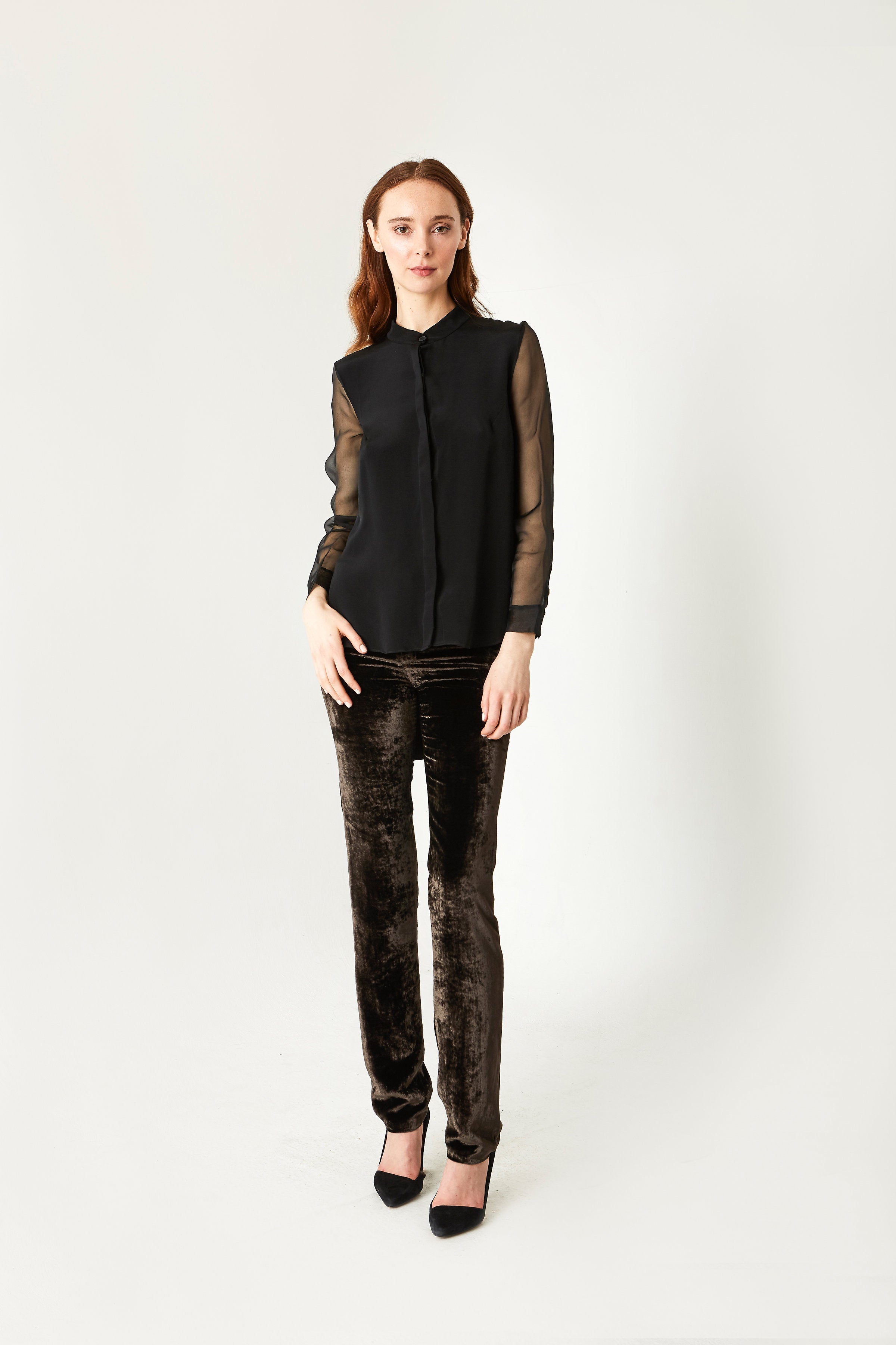 Land & Sea Winged Silk Shirt