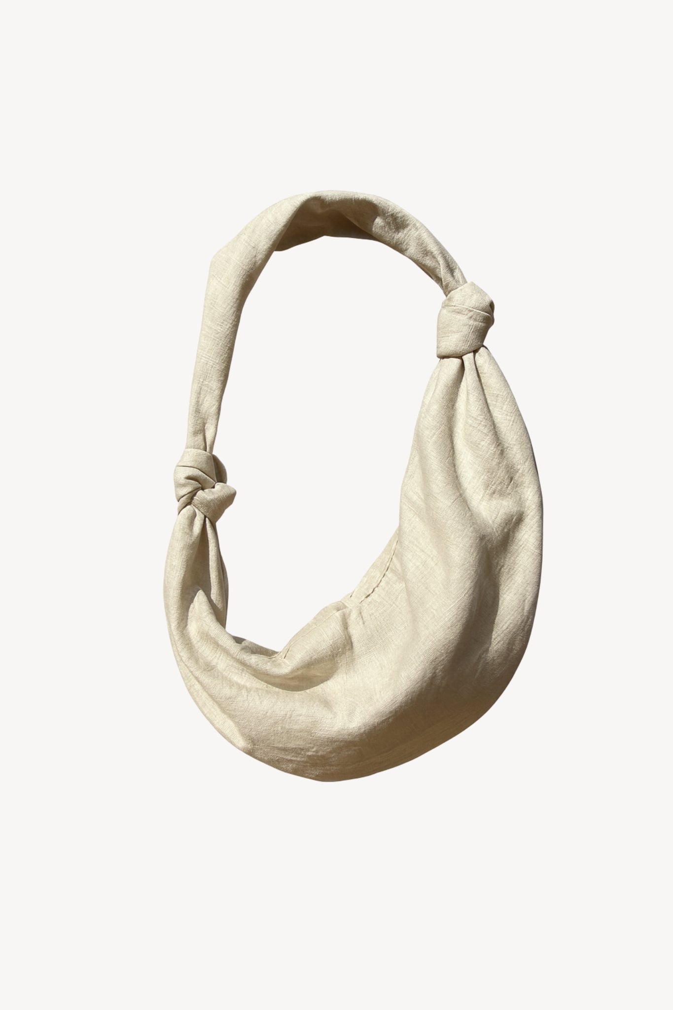 Nudo Knot Bag in Organic Linen