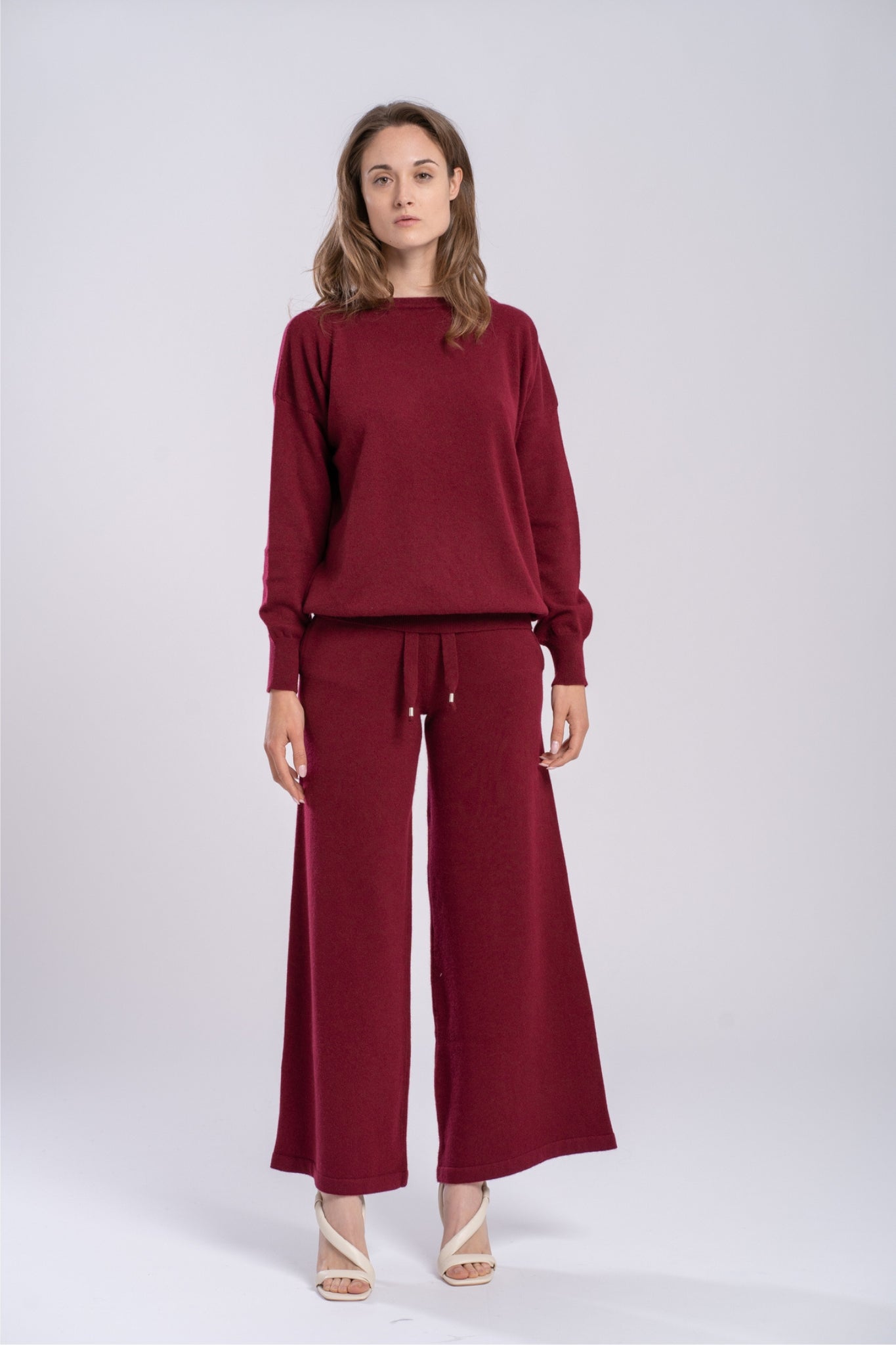 Lisa Cashmere Palazzo Pants