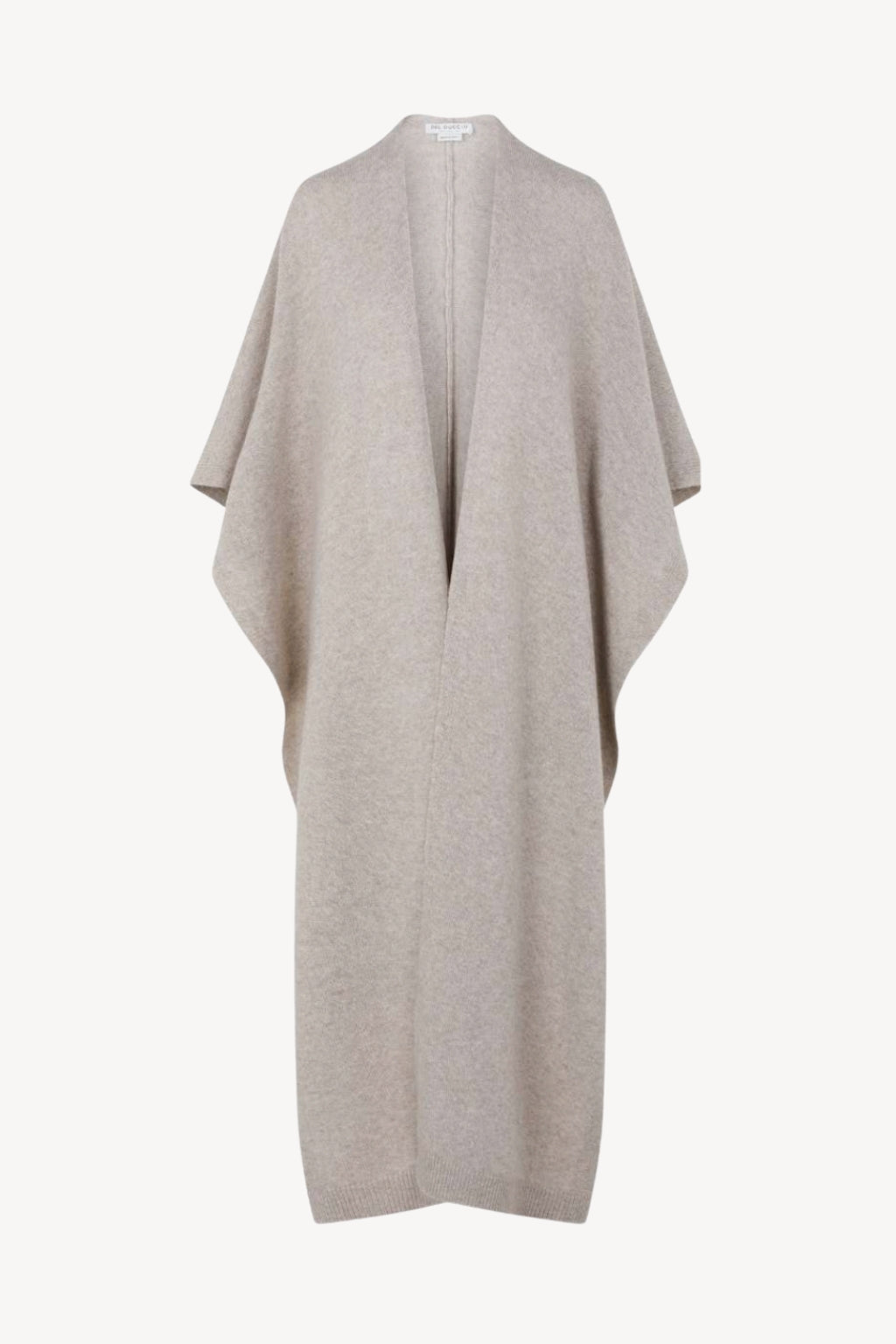 Long Cashmere Poncho