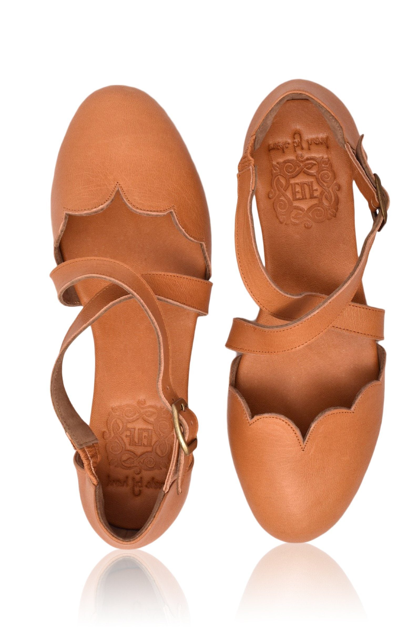 Mangrove Leather Flats-7
