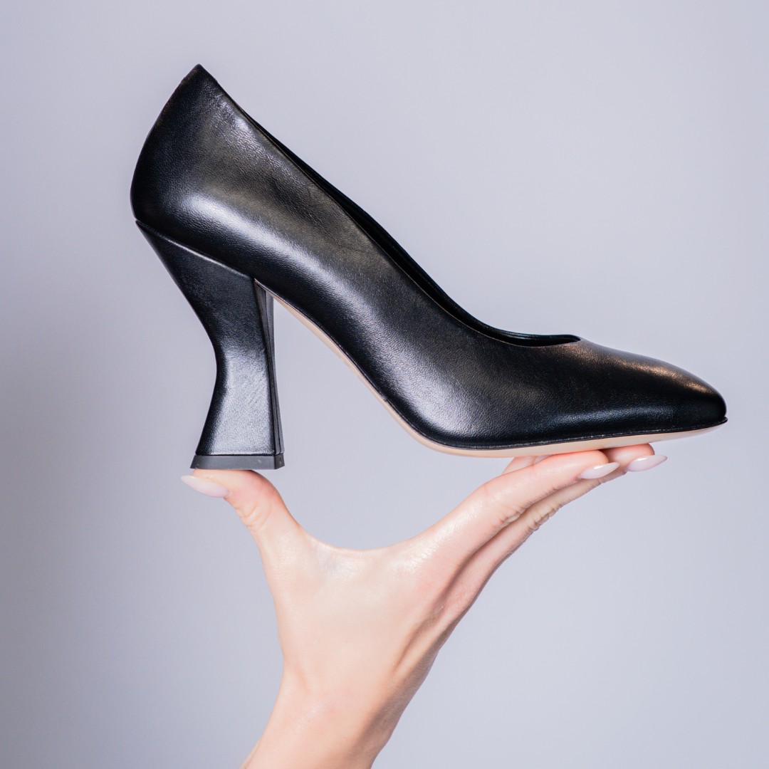 Midnight Muse | Black Nappa Pump