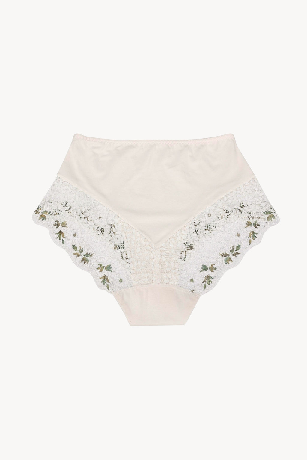 Nova High Waisted Silk & Organic Cotton Full Brief