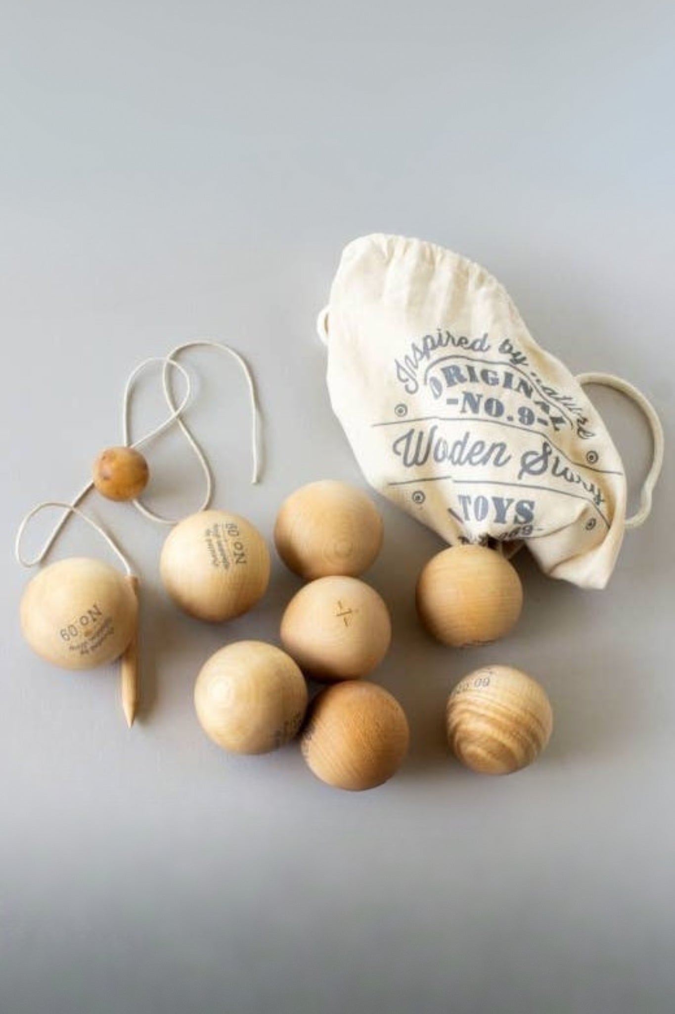 Wooden Boules Game - Petanque