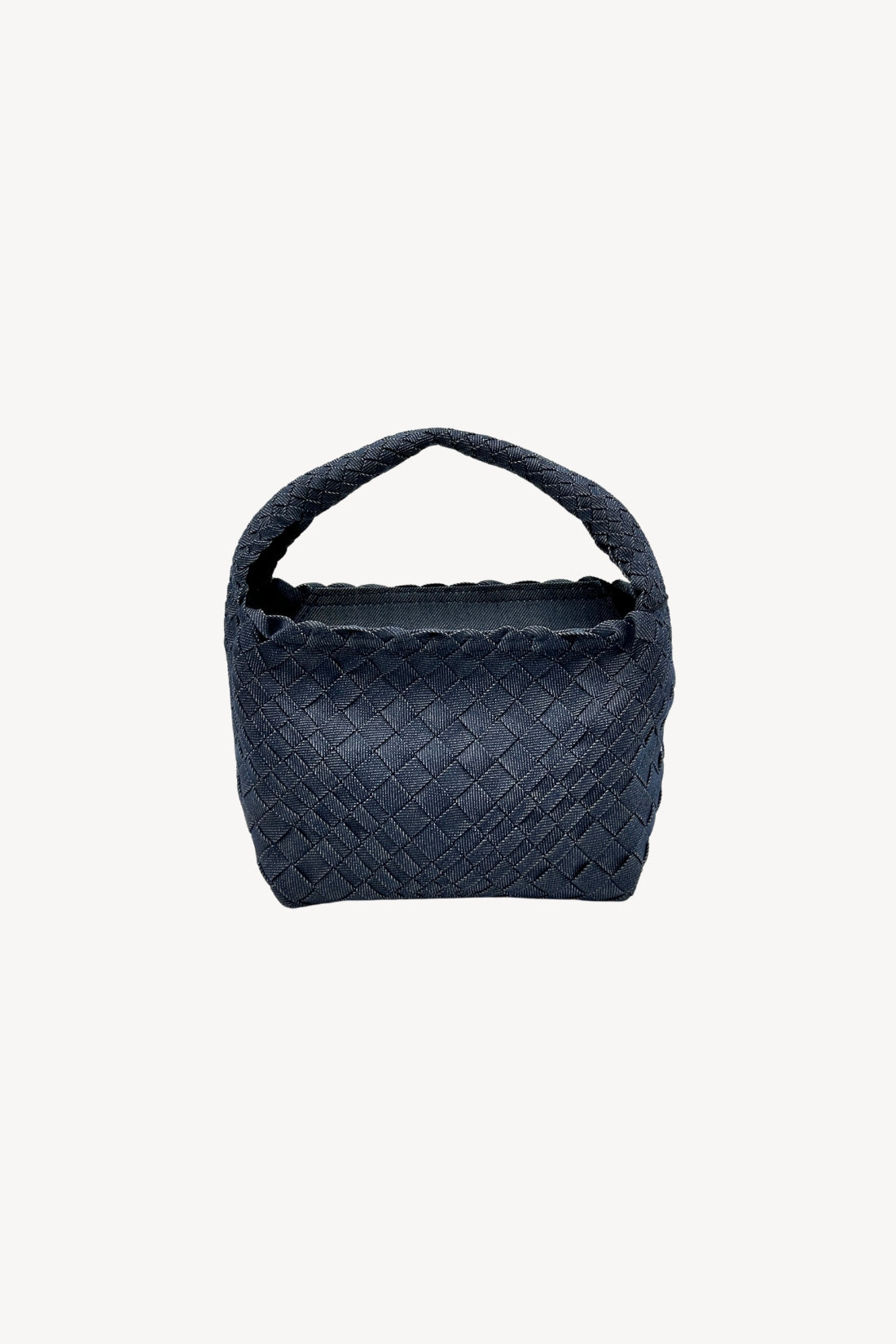 Petite Woven Bag in Japanese Denim