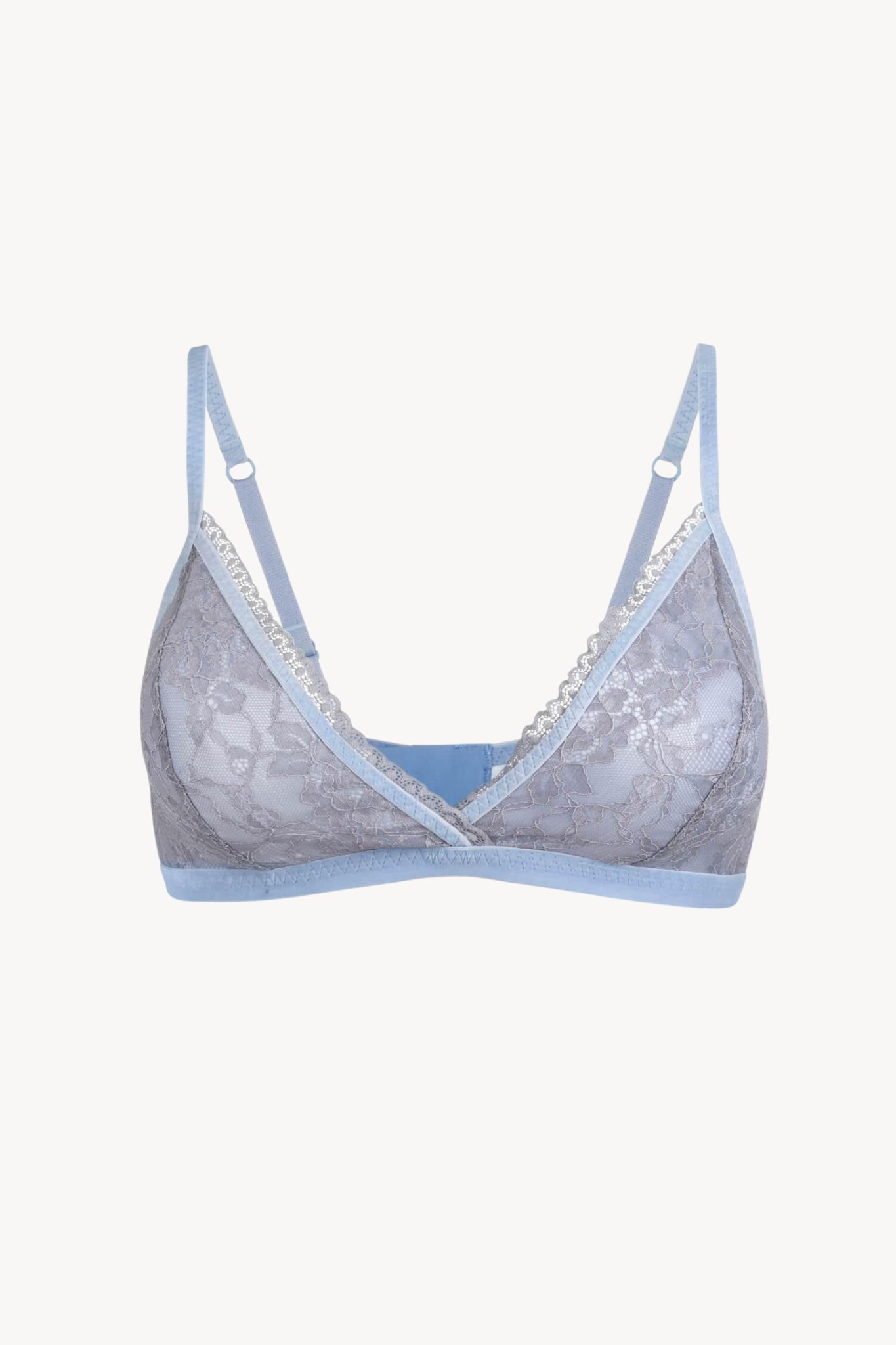 Serenity - Lace Organic Cotton & Silk Bralette