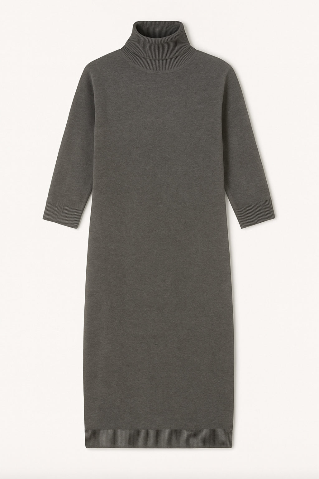 Cashmere Turtleneck Dress