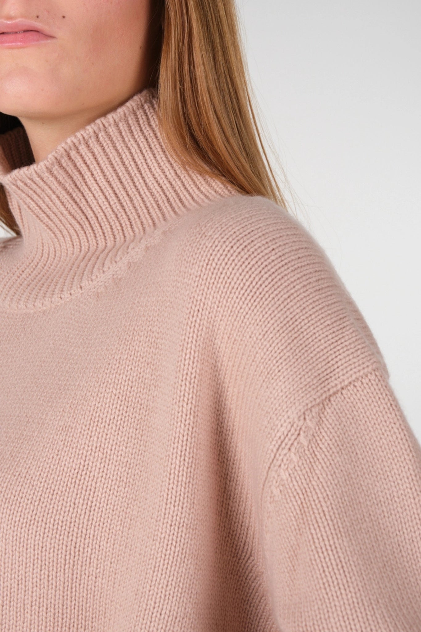 Vittoria Mouliné Turtleneck