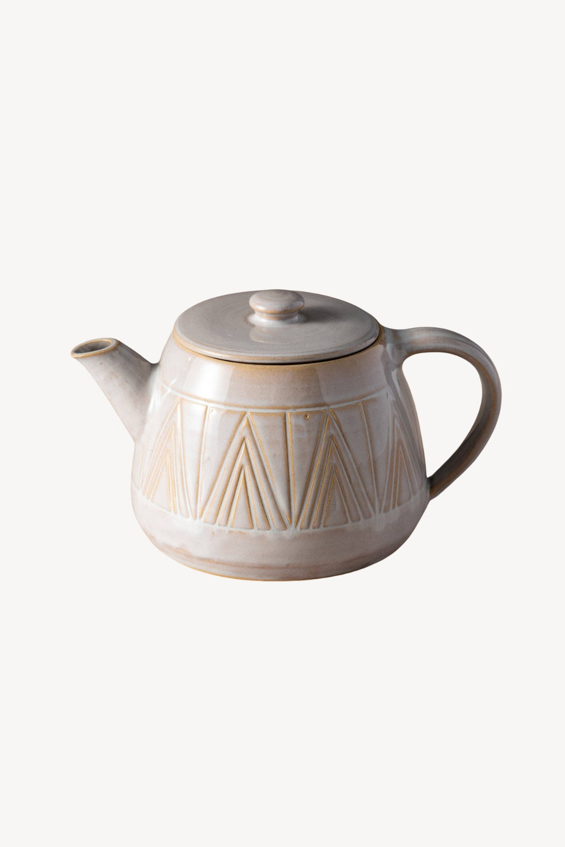 Mountain Peaks Ceramic Tea Pot