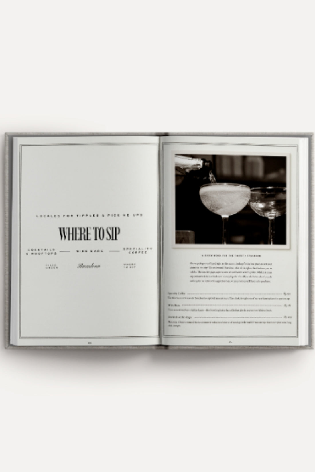The Barcelona Guide: A Coffee Table Travel Book