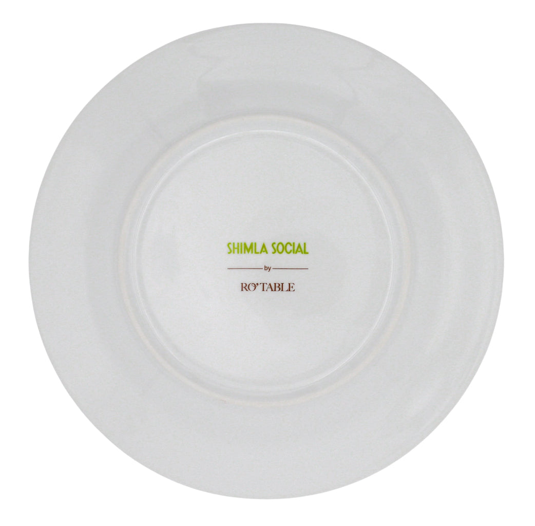 Bombay Blue Dinner Plate | Set of 4 (+1 Bonus Plate)
