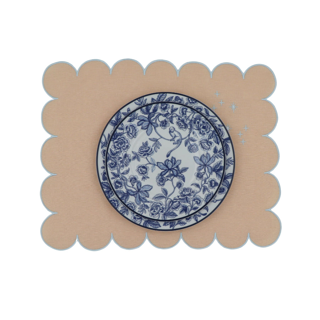 Bombay Blue Dinner Plate | Set of 4 (+1 Bonus Plate)