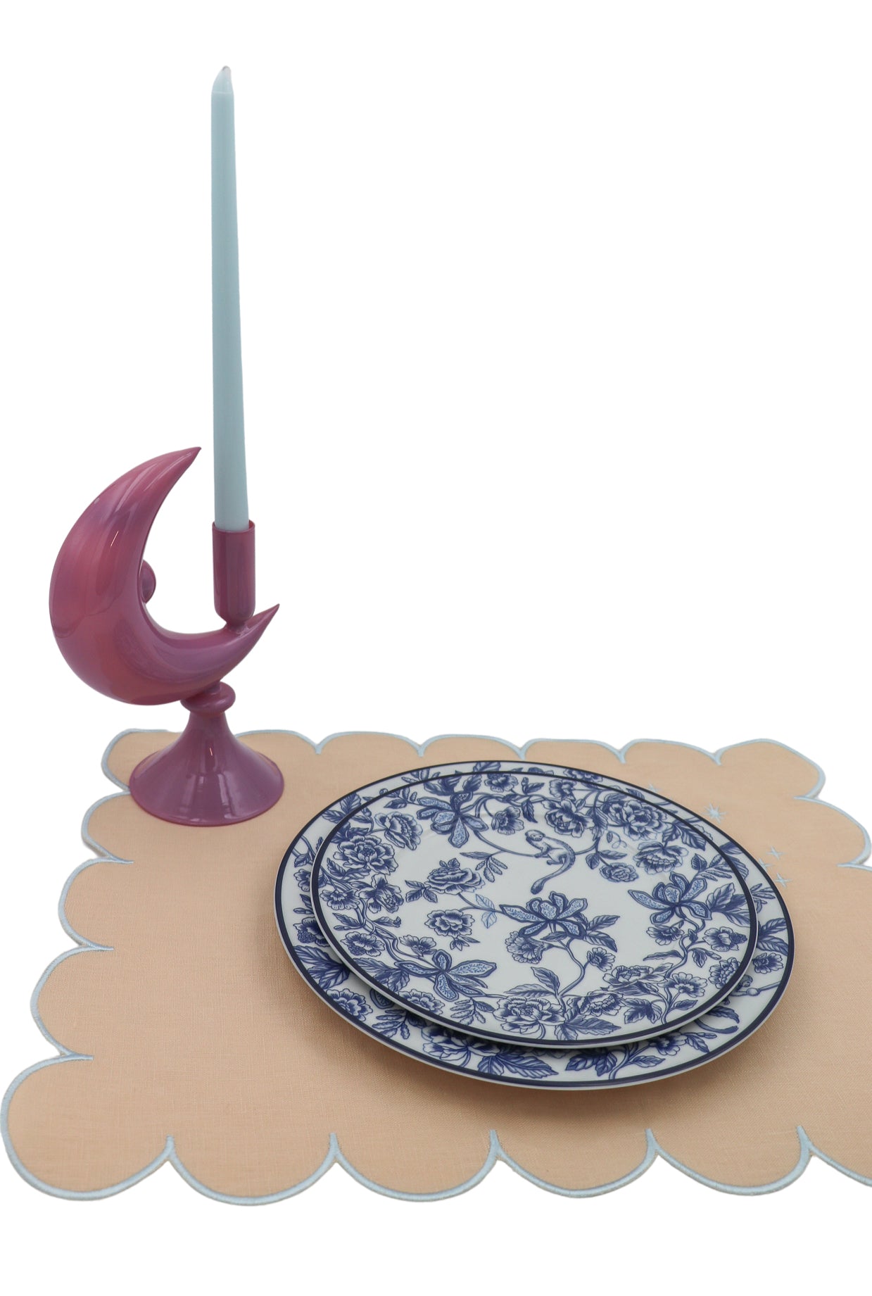 Bombay Blue Starter Plate | Set of 4 (+1 Bonus Plate)