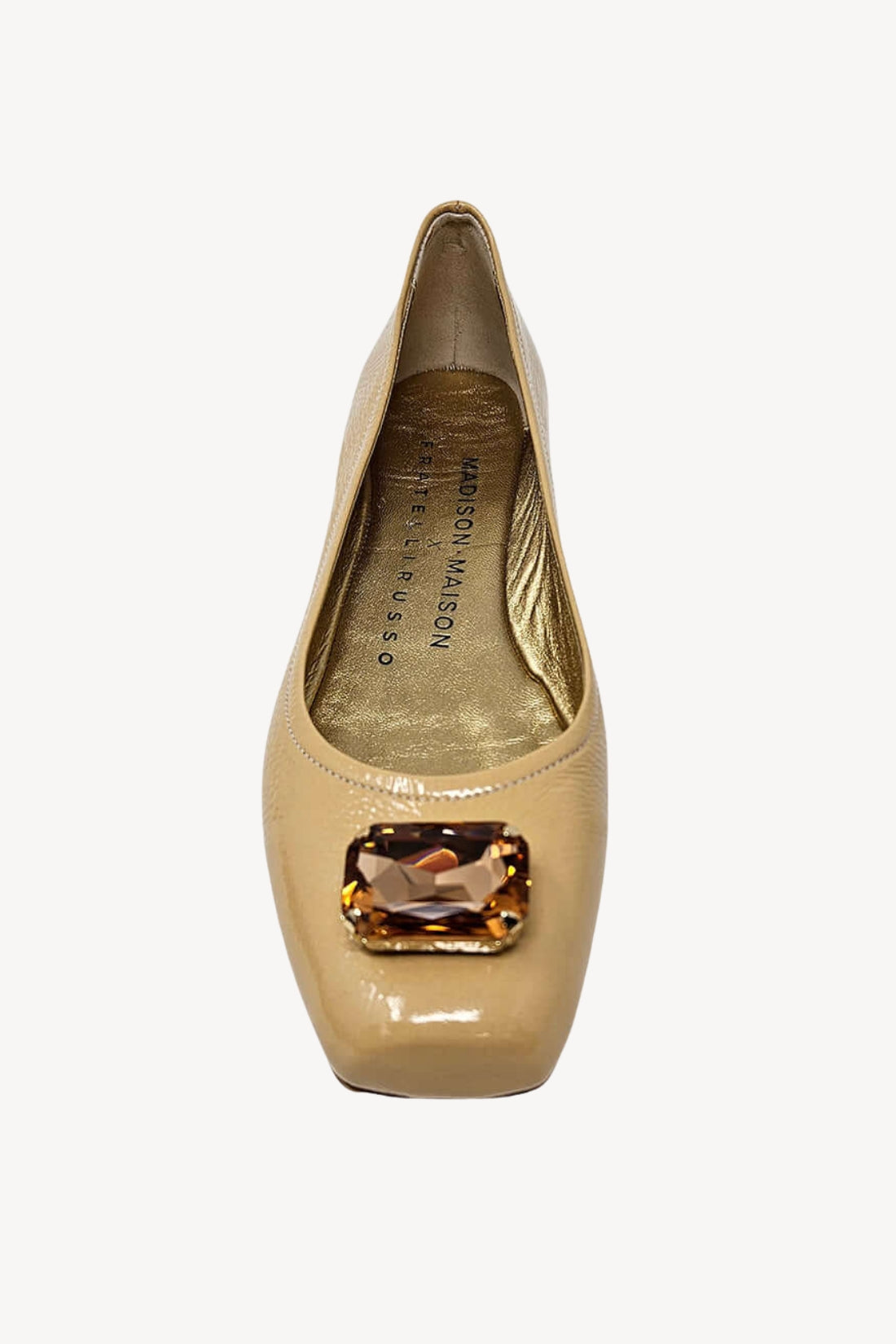 Marion Beige Jeweled Ballet