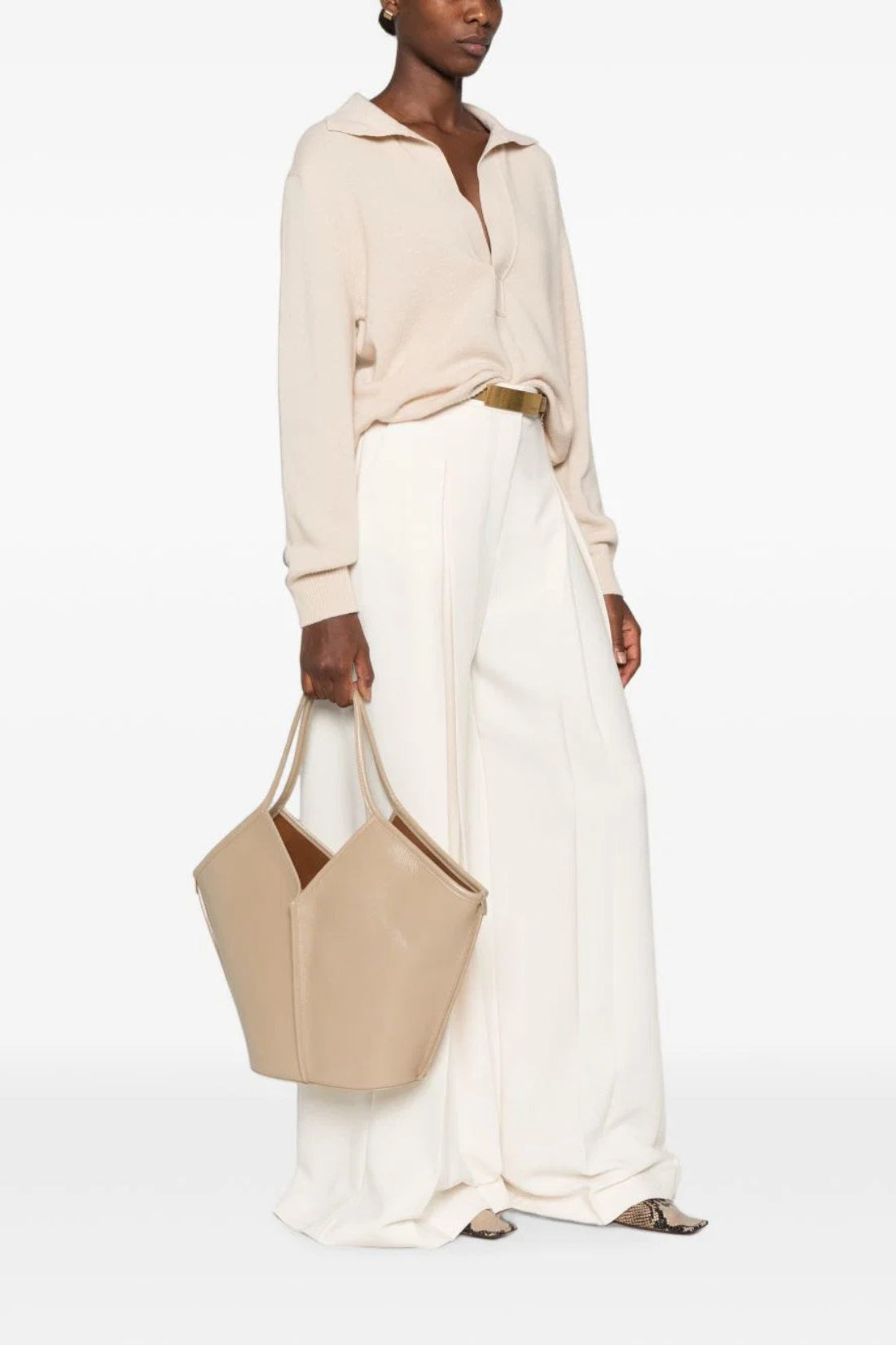 Calella Distressed Leather Tote