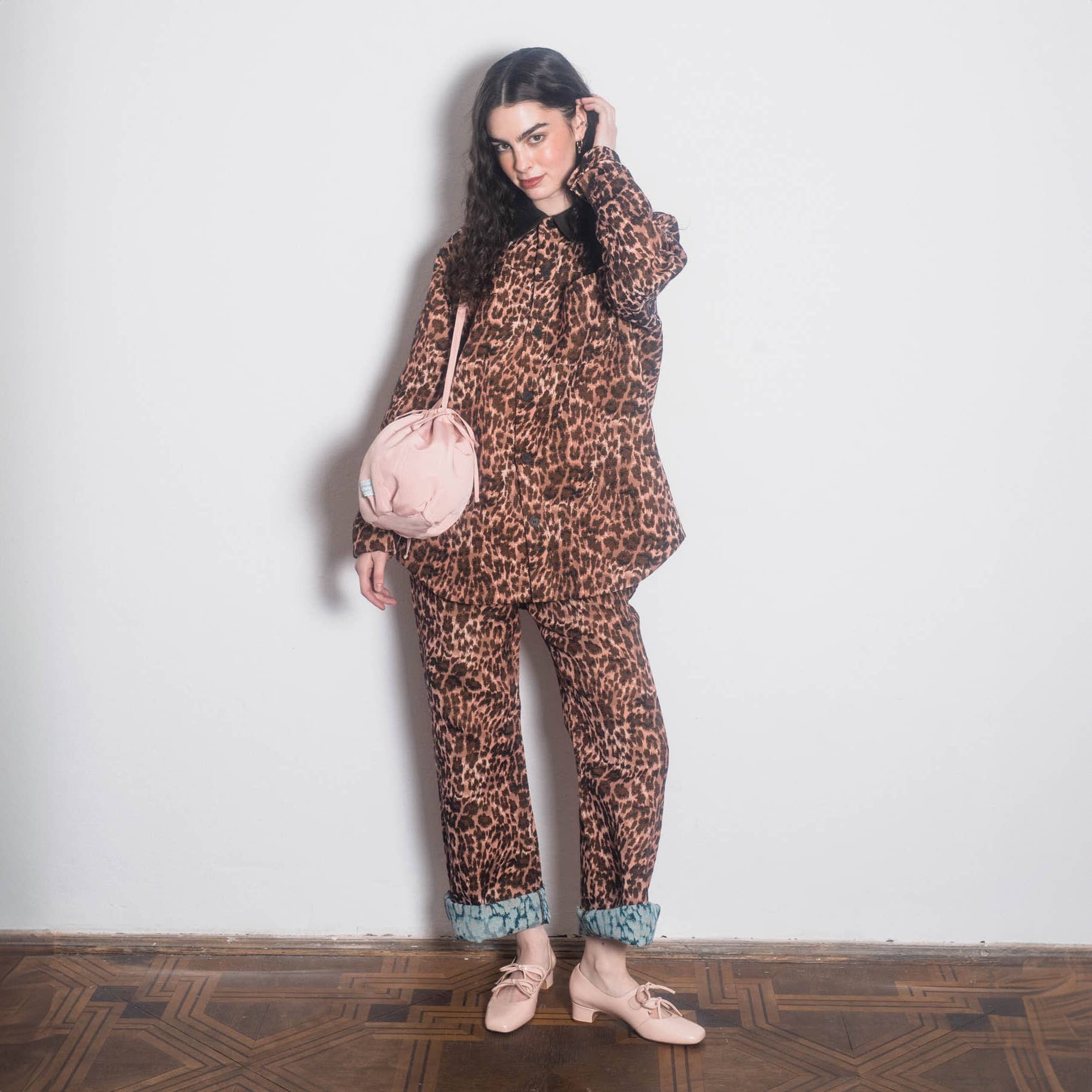 Greta Heels in Light Pink Gloss