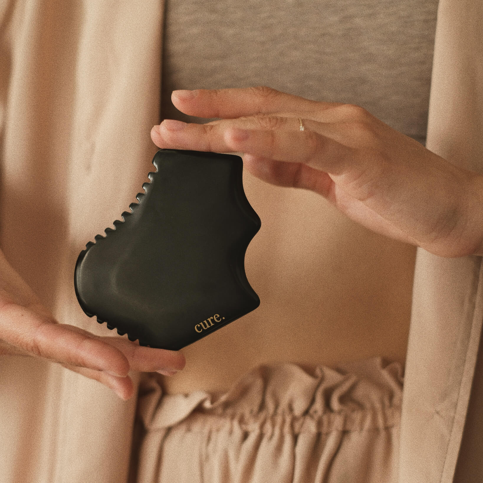 Natural Bian Stone Gua Sha for Body & Face Massage