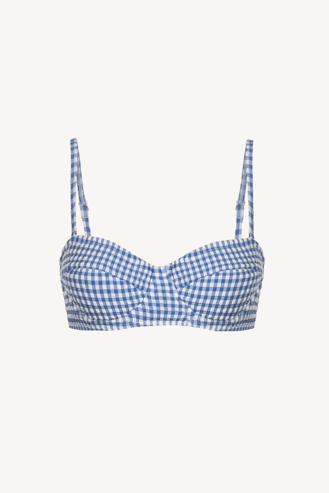 Nellie Top In Bluebell Gingham