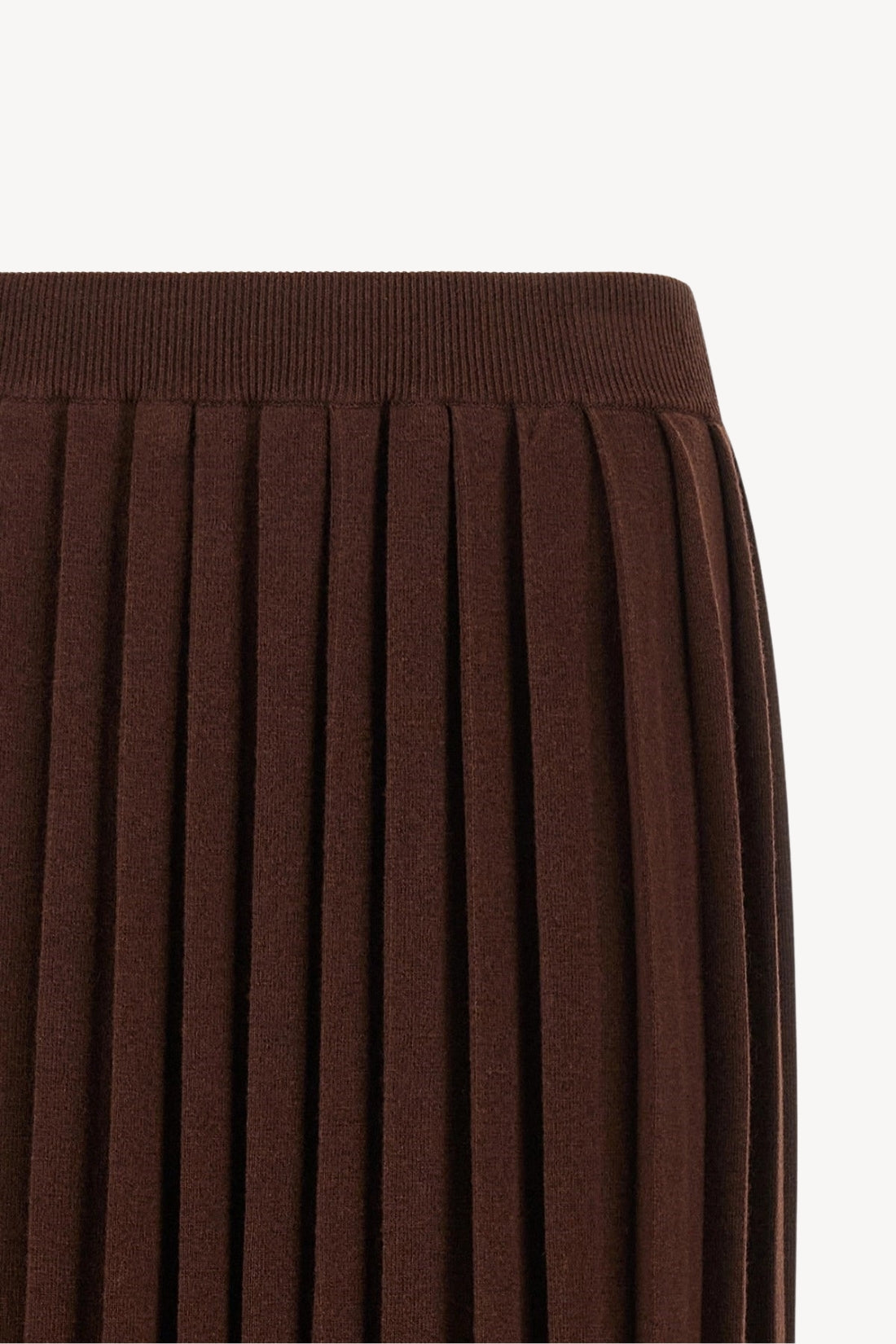 Knitted Pleated Skirt