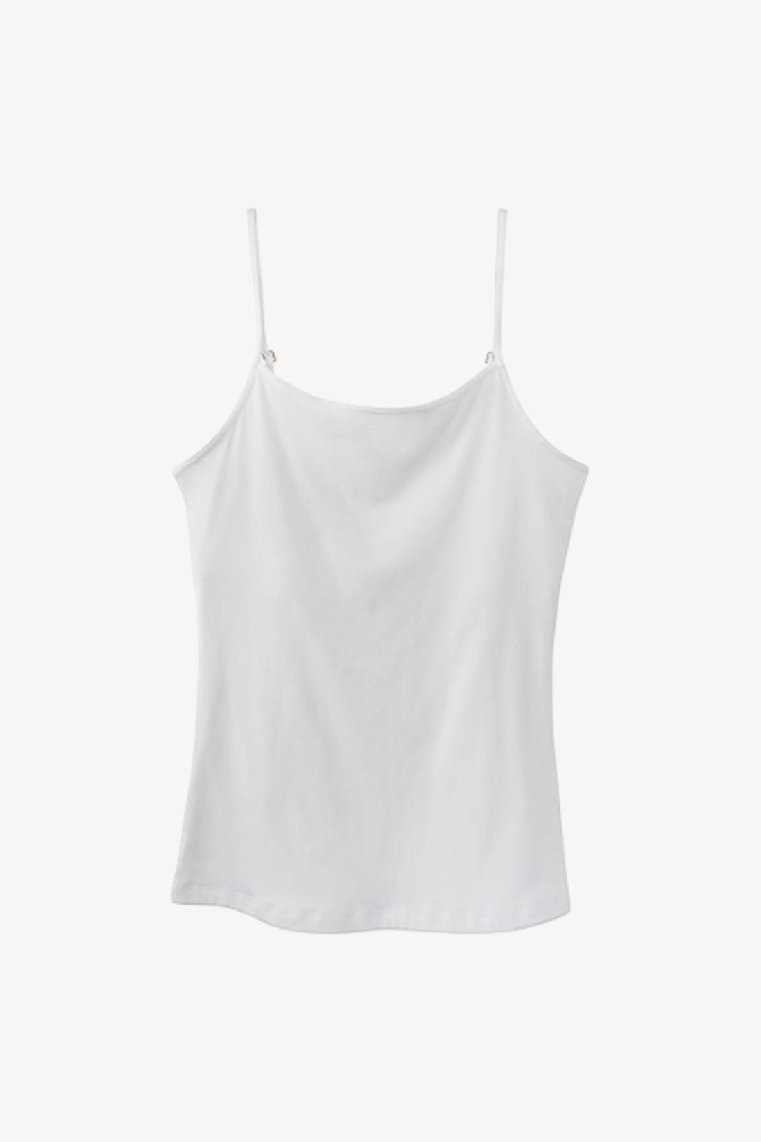 Maia Sustainable Jersey Cami | White