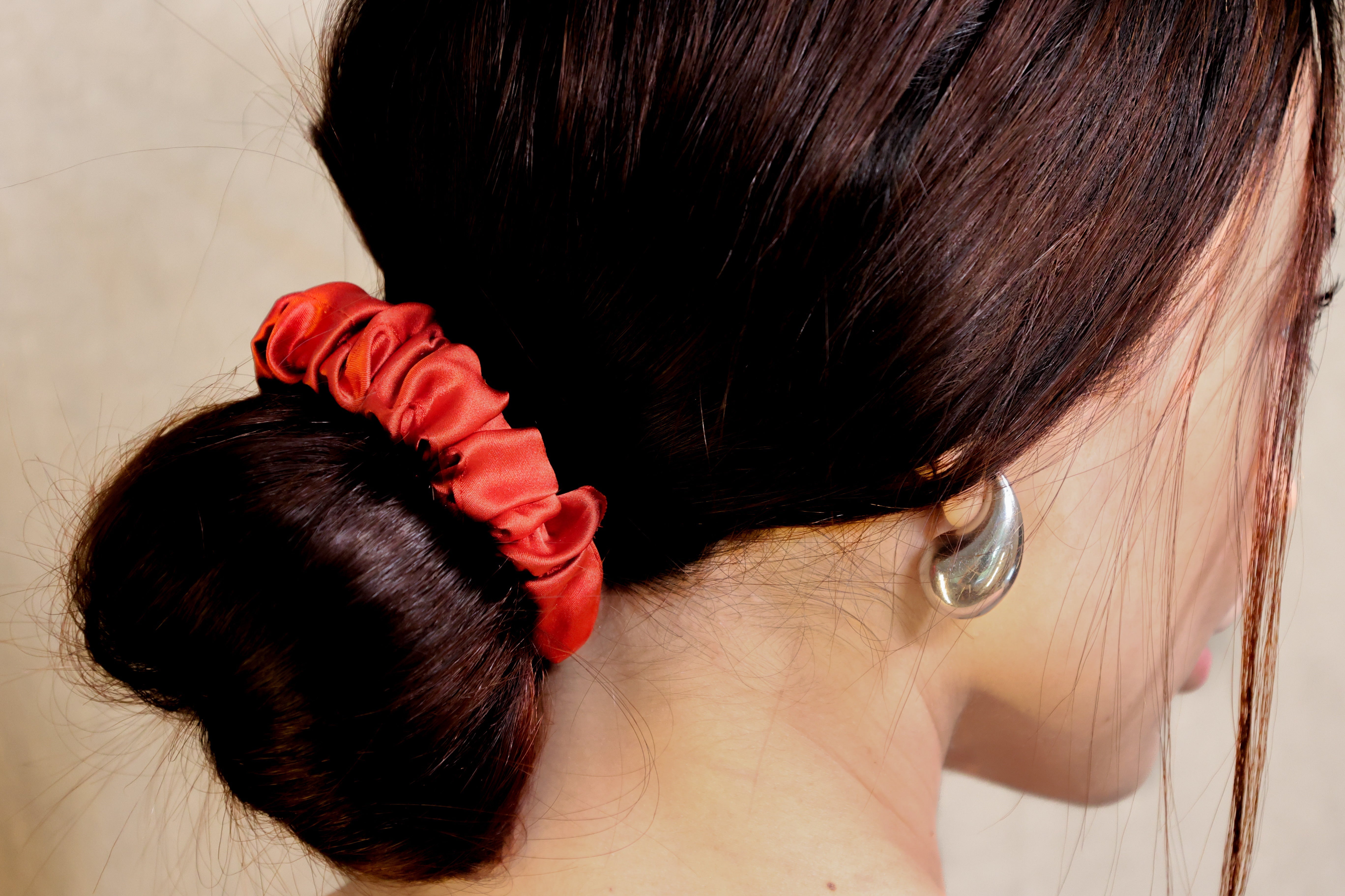 Small Silk Scrunchie