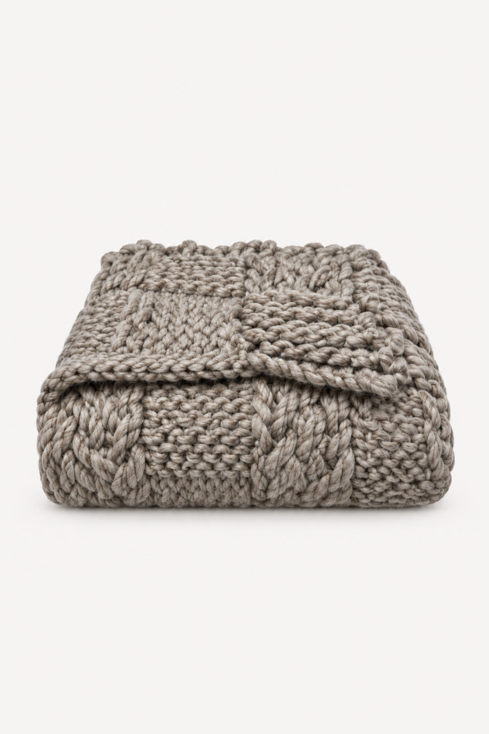 Malena Thick Throw Blanket | Corriedale Wool