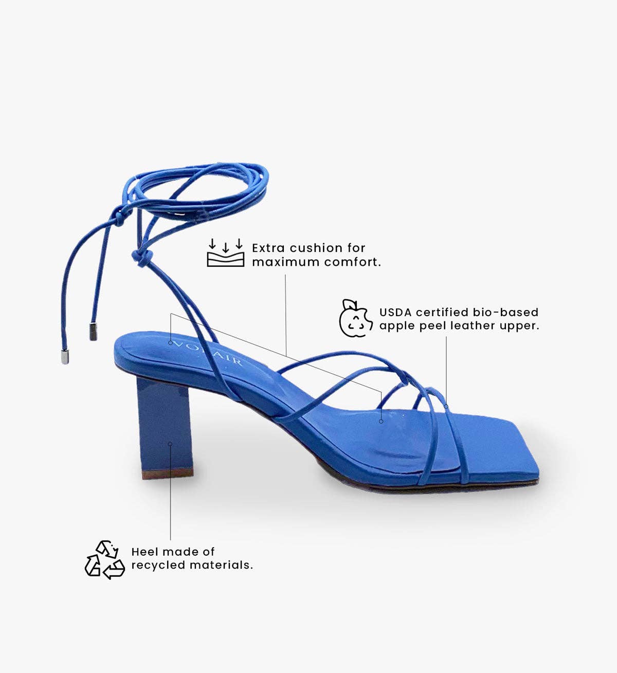 Bio-based Vegan Leather Reverie Sandal