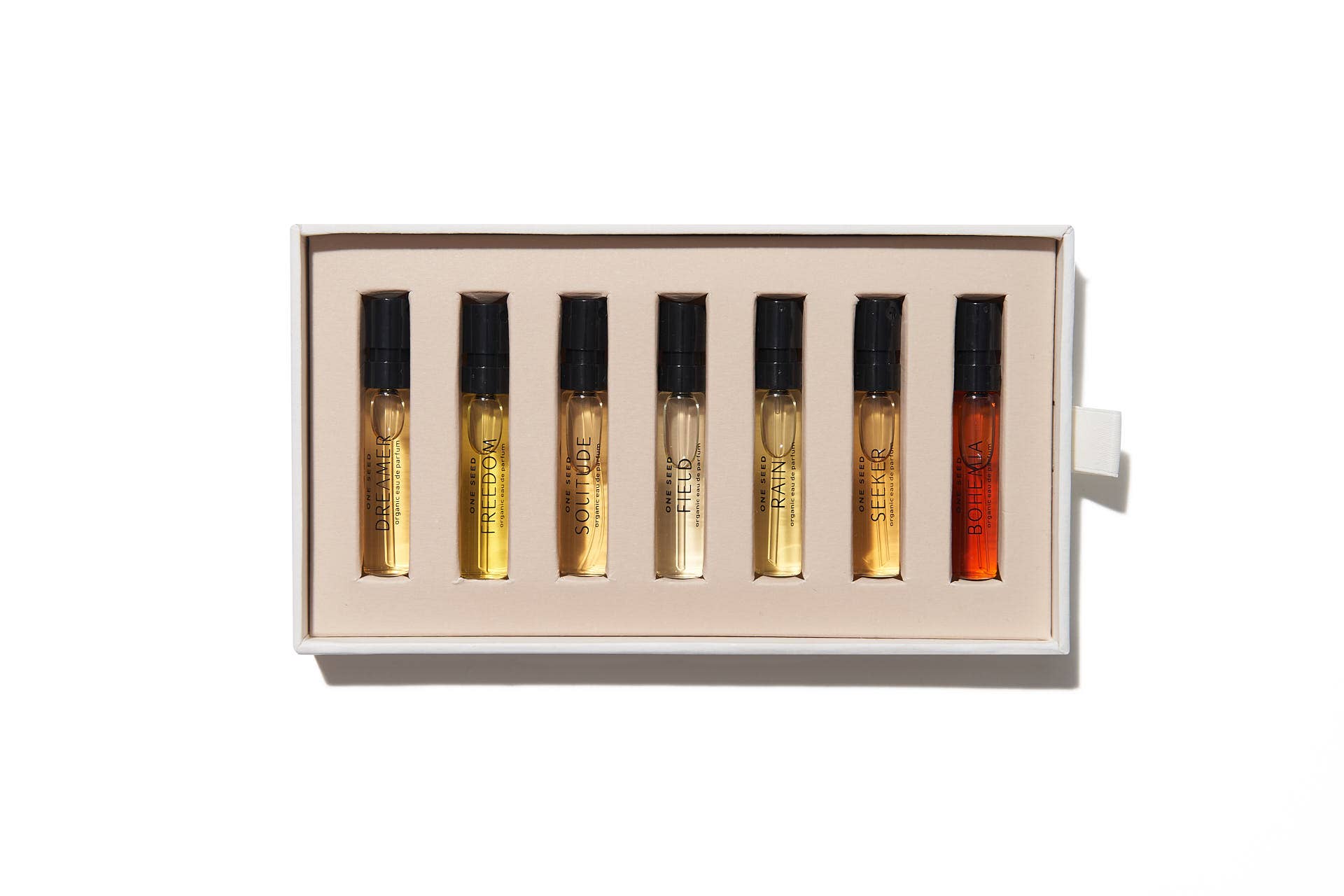 Best Sellers 7-piece - Organic Perfume Discovery Sample Set