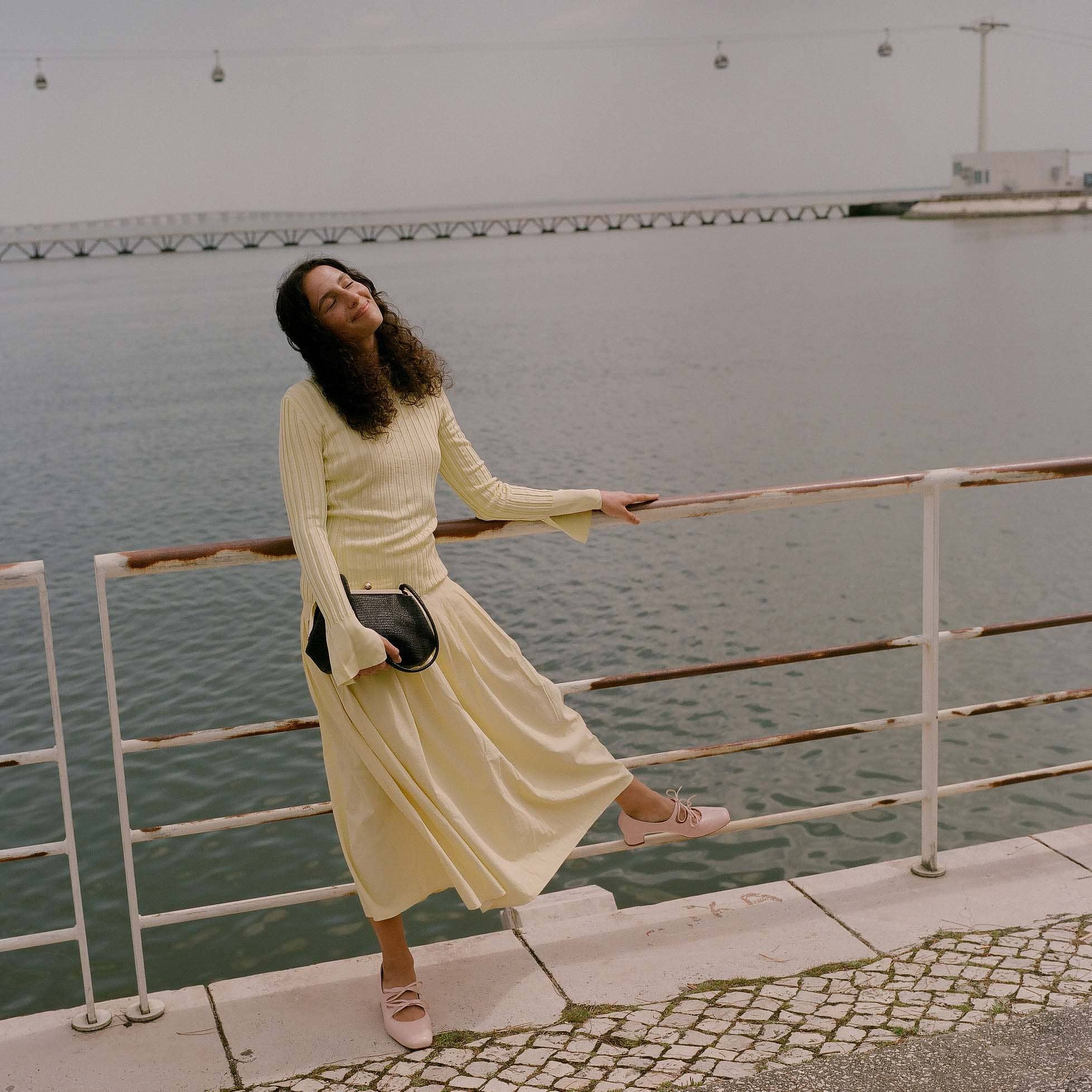 Greta Heels in Light Pink Gloss