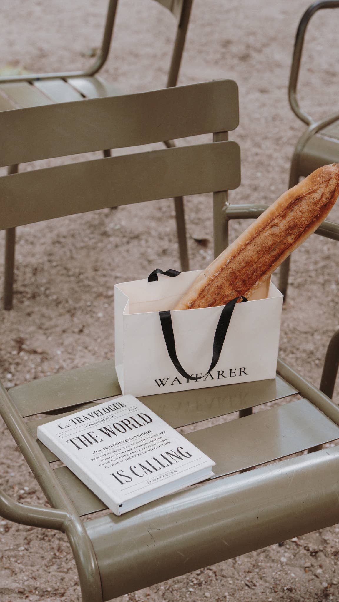 The World Is Calling: A Travel Journal | Linen Notebook