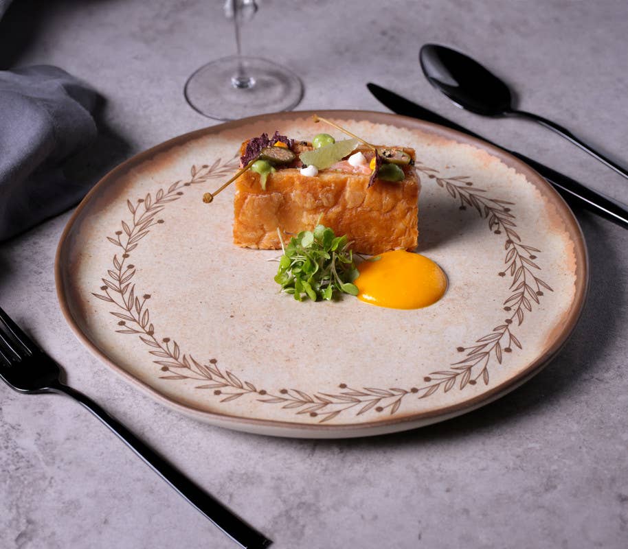 Bio Stoneware Nativa Dinner Plate, 10.8"