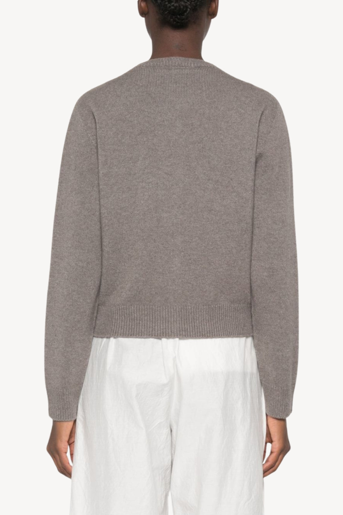 Embellished Wool Cashmere Silk Cardigan