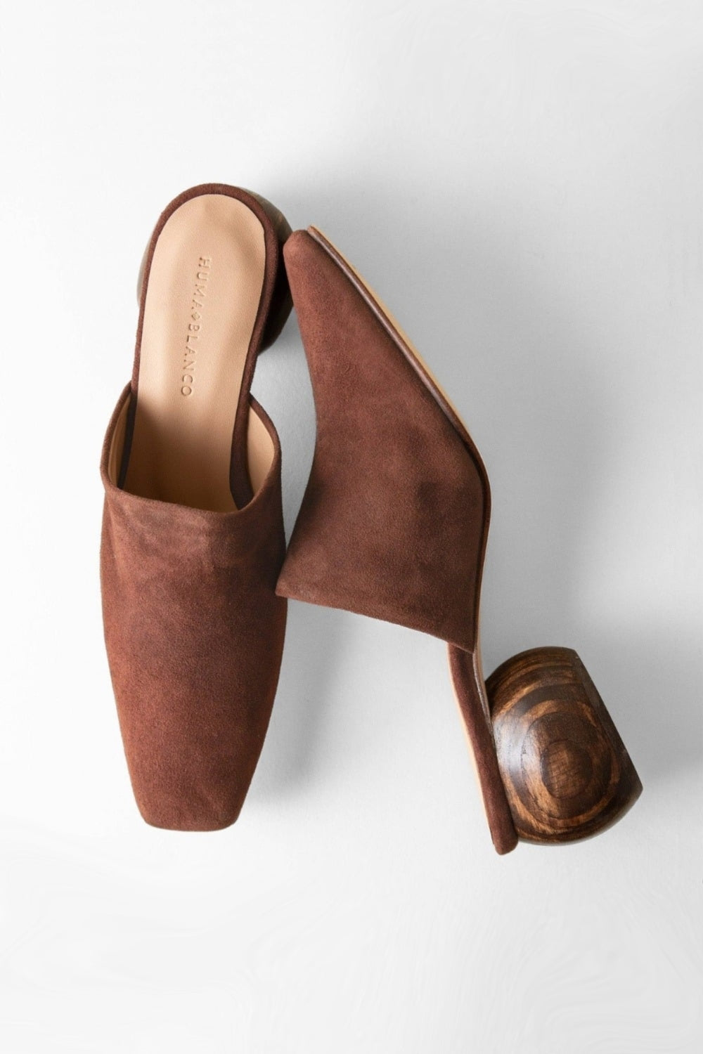 Mina Mule | Chocolate Suede