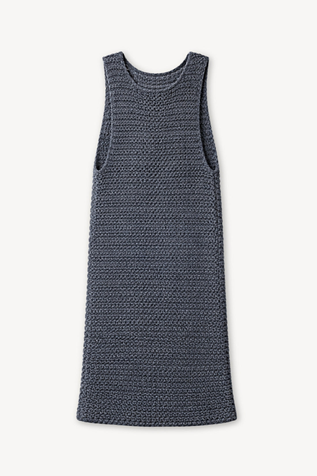 Hand-Knit Maxi Wool Dress
